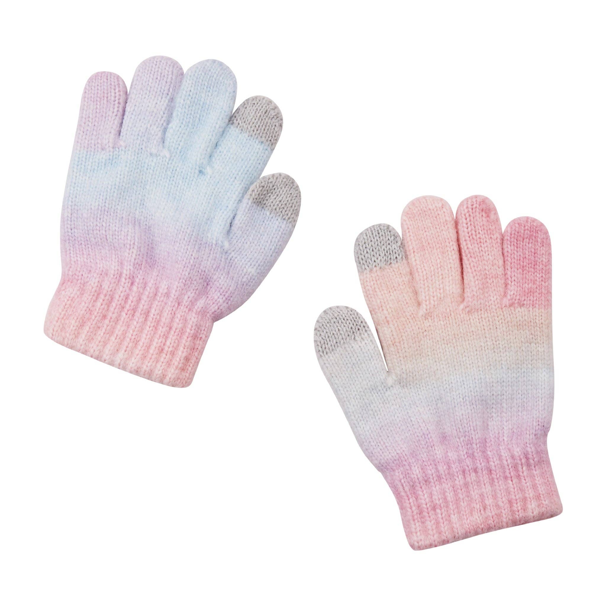 Andy & Evan - Toddler / Kids Winter Hat & Glove Set | Pink Confetti - For All Elements