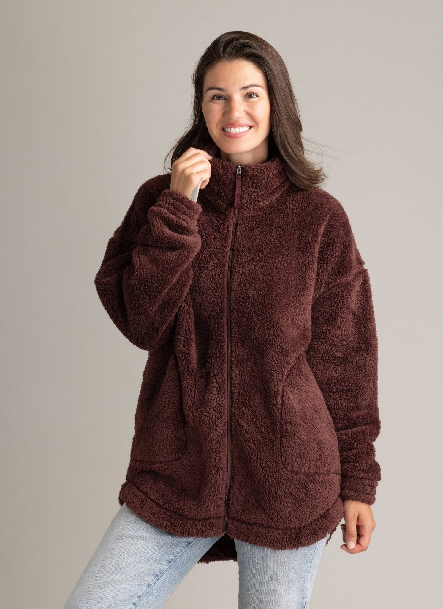 LIV Outdoor - Women's Leila Eyelash Sherpa Full Zip - For All Elements