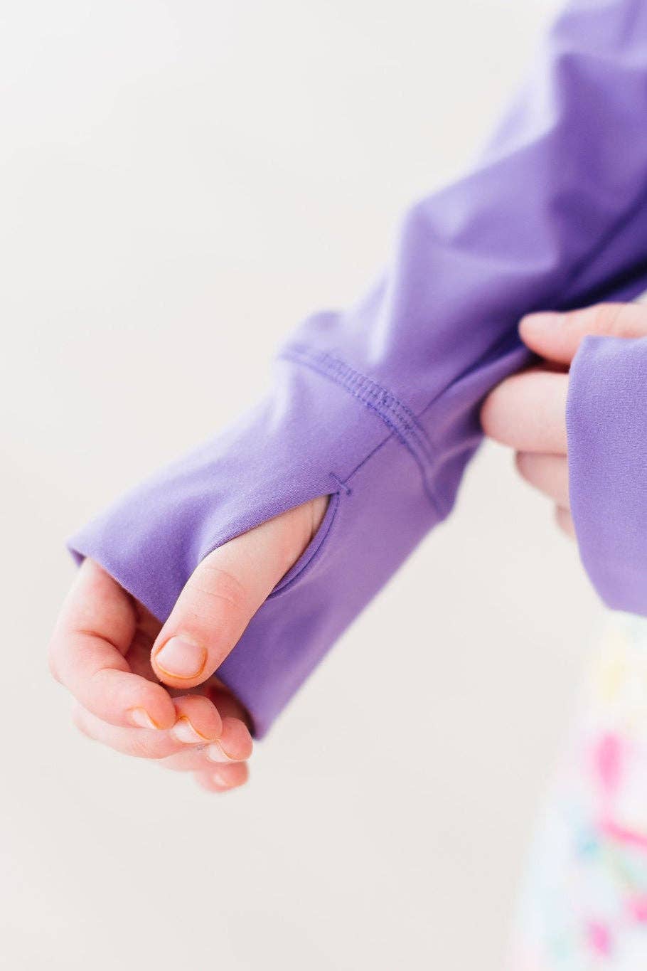 Mila & Rose - Playful Purple Full - Zip Ruffle Active Jacket - For All Elements