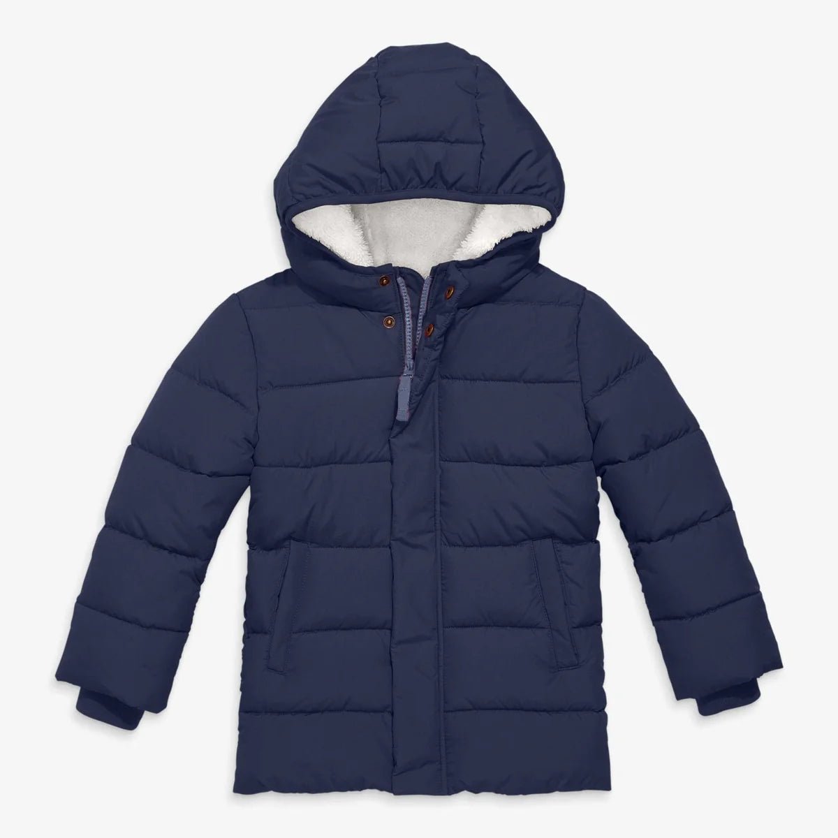 Primary - Kids Parka Puffer Coat Navy - For All Elements