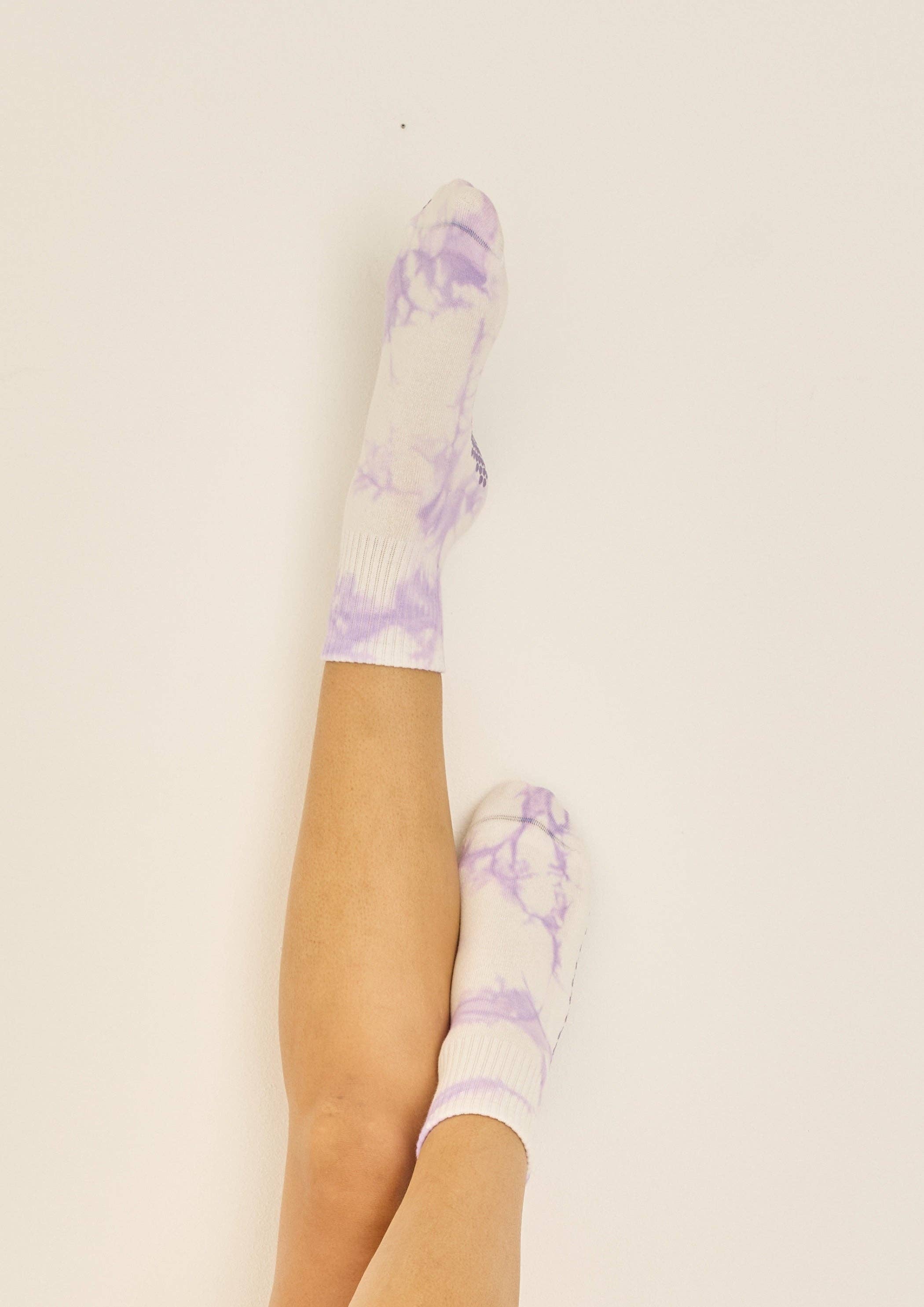 LUCKY HONEY - The Tie-Dye Grip Sock
