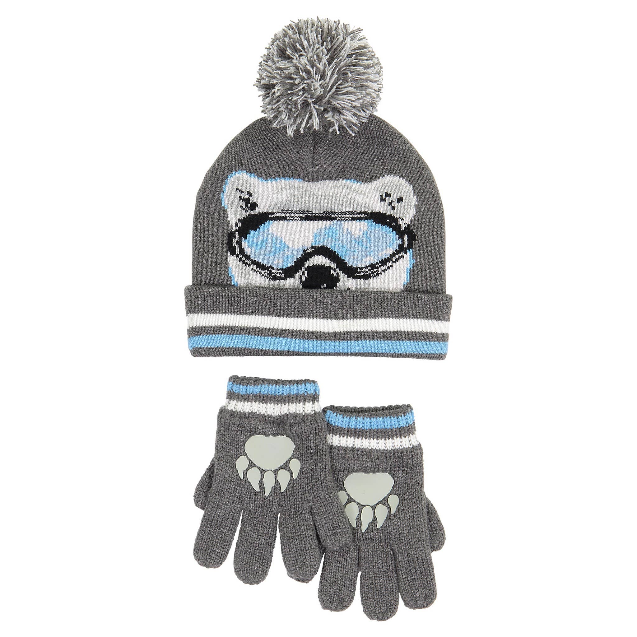 Andy & Evan - Boys Toddler / Kids Hat & Glove Set - For All Elements