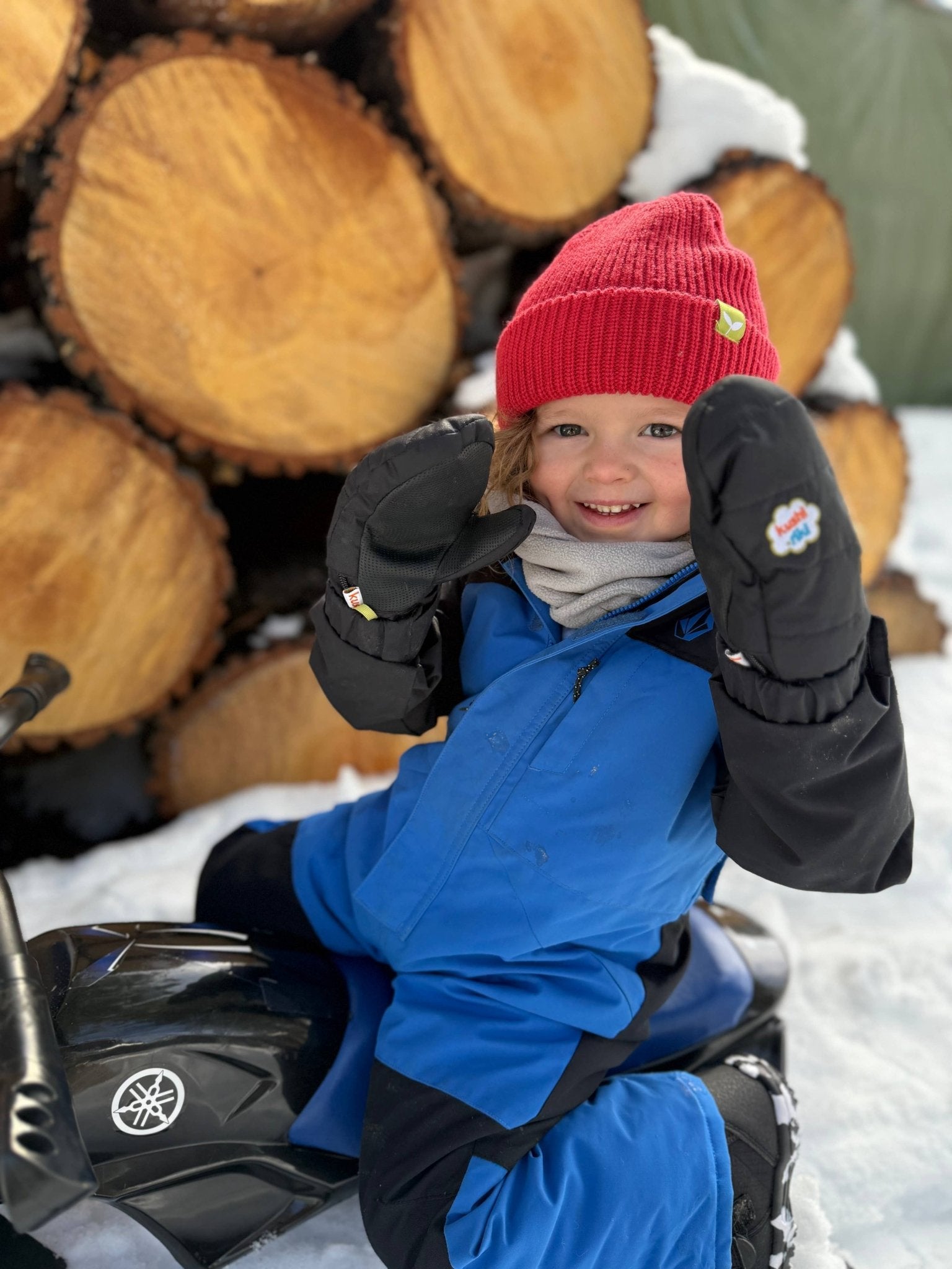 Kushi - riki - Kids Hope Waterproof Breathable Winter Ski Snow Mittens - For All Elements