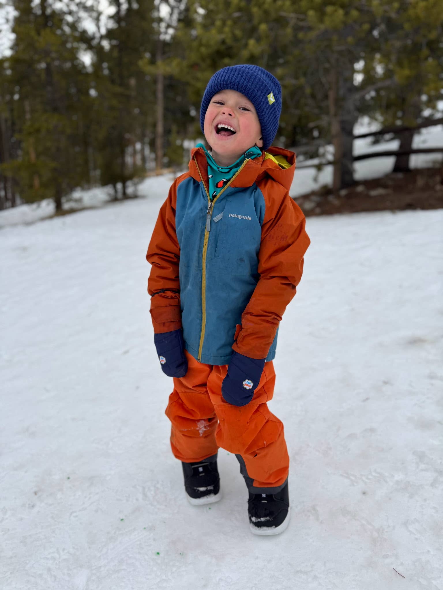 Kushi - riki - Kids Hope Waterproof Breathable Winter Ski Snow Mittens - For All Elements