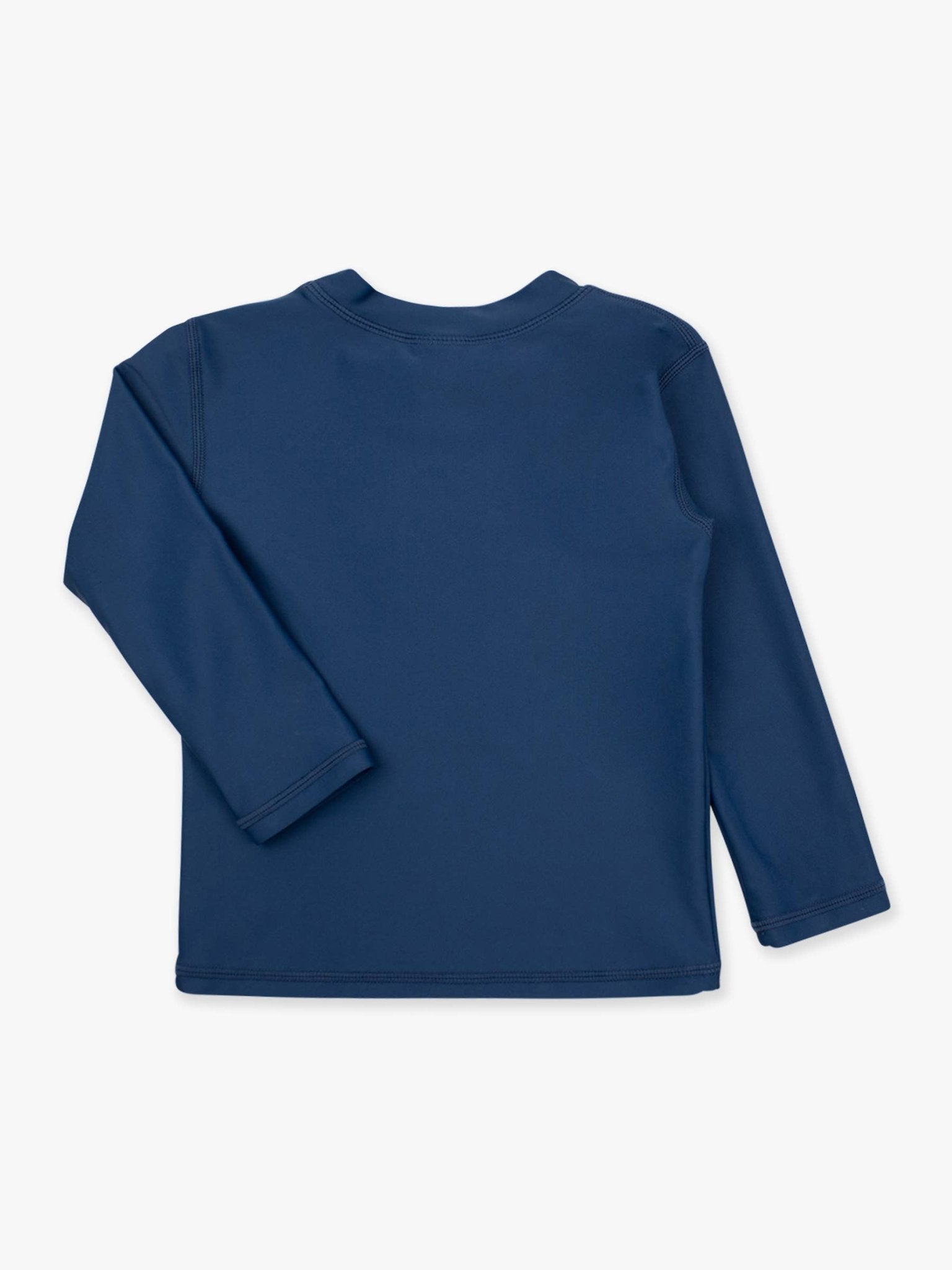 RuffleButts + RuggedButts - Boys Navy Long Sleeve Rash Guard - For All Elements