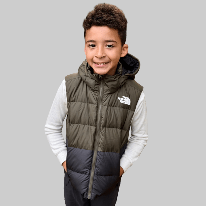 The North Face Boys' Reversible North Down Hooded Vest - For All Elements