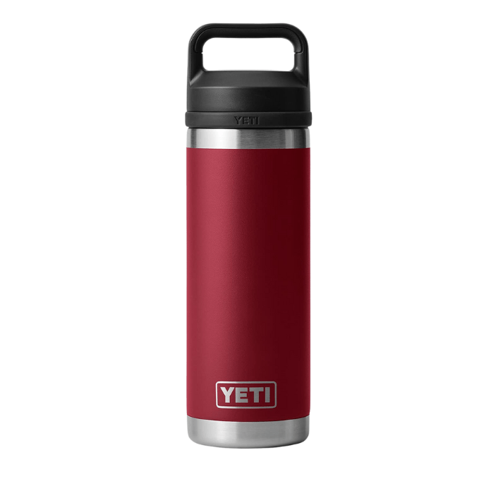 YETI Rambler 18 oz Bottle, Leakproof, Vacuum Insulated, Stainless Steel with Chug Cap - For All Elements